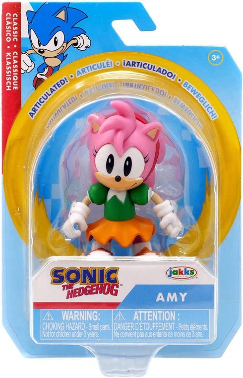 Sonic The Hedgehog Action Figure 2.5 Inch Amy Collectible Toy...