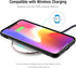 TOZO W3 Wireless Charger, 10W Qi-Certified Fast Charging Pad with Aviation Aluminum Computer Numerical Control Technology Compatible with iPhone 1...