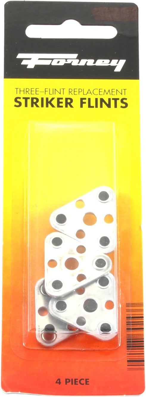 Forney 86104 Flints, Replacement, Triple Flint, 4-Pack...