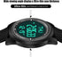 Beeasy Digital Watch Waterproof with Stopwatch Alarm Countdown Dual Time, Ultra-Thin Super Wide-Angle Display Digital Wrist Watches for Men Women...