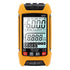 Digital Multimeter, DC AC Voltmeter, High Accuracy Automatic Fire Prevention Tester Kit with Backlight LCD Display, Receptacle Tester, Test Leads ...