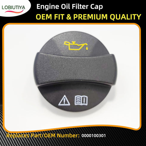 0000100301 Engine Oil Fill Cap Compatible with Mercedes-Benz E C GLE B A CLA GLK S M CLK GL CLS & More - Part No. 000 010 0301...