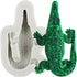 3D Sea Animals Candy Chocolate Mold Alligator Silicone Mold Crocodile Fondant Mold For Sugar Cake Decorating Cupcake Topper Gum Paste Polymer Clay...