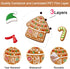 Christmas Cutouts Xmas Gingerbread Classroom Bulletin Board Decorations Merry Christmas Party Supplies for Toddler Kids Students Classroom Decors...