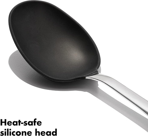 OXO Steel Silicone Cooking Spoon...