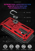 Military Grade Drop Impact for Samsung Galaxy S9 Plus Case 360 Metal Rotating Ring Kickstand Holder Magnetic Car Mount Armor Heavy Duty Protection...