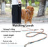 BARKLESS Dog Head Collar, Anti-Pulling Printed Head Halter with Leash, Gentle Head Harness with Adjustable Clip for Small Medium Large Dogs, Perfe...