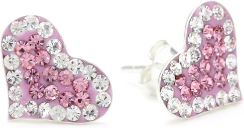 Betsey Johnson "Iconic Pave Earrings" Stud Earrings...