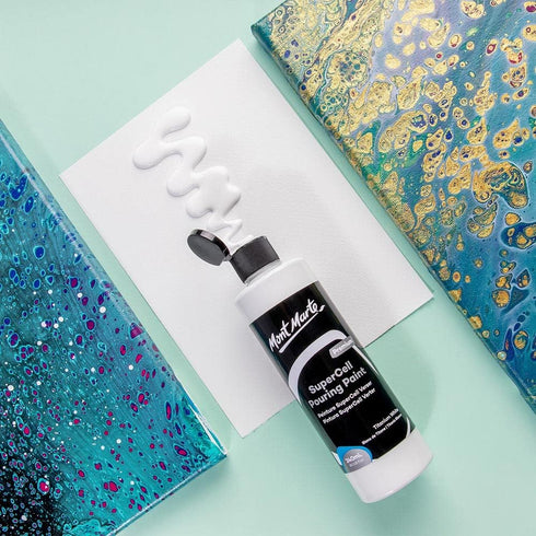 Mont Marte SuperCell Pouring Paint 240ml - White...