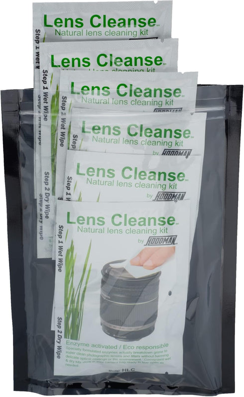 Lens Cleanse Natural Cleaning Kit - 12 Pack...