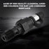 Banjo Bolt Bleed Screw, M10 x 1.0mm Motorcycle Brake Master Cylinder Caliper Bleed Screw Nipple Banjo Bolt + Dust Cap(Black)...