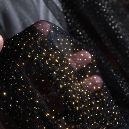 60" x 8 Yards Glitter Tulle Fabric Rolls for Bridal Veil Tutu Skirts Tulle Bolt Ribbons DIY Sewing Crafts Wedding Arch Bridal Showers Decoration P...