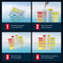 2-in-1 Water Test Kit for Swimming Pools & Spas | Water Chemical Test Kit for pH and Free Chlorine...