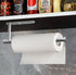 AMIRIZZ Paper Towel Holder, Paper Towel Rack for Kitchen and Bathroom, Self-Adhesive Paper Towel Holder, Wall Mounted Paper Towel Rack, Under Cabi...
