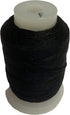 SSCC Black Silk Spool/Silk Cord/Beading Cord/Size F / 140yds / /100% Silk Thread/Jewelry Making/Tassel-Making/Embroidery-Making...