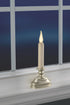 FPC1620P Battery Operated 9 Inch Window Candle New Dynamic 3 D Warm White Flicker Flame, with 3 Position Switch and Automatic On Timer...