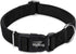 Hyhug Pets Classic Regular Solid Color Collection Pup Dog Collar (Small, Black)...