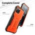 ExoGuard for iPhone 12 Case, Compatible with iPhone 12 Pro Case, Rubber Shockproof Full-Body Cover Case Built in Screen Protector with Kickstand f...