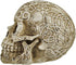 Private Label Celtic Owl Knotwork Human Skull Statue Pagan...