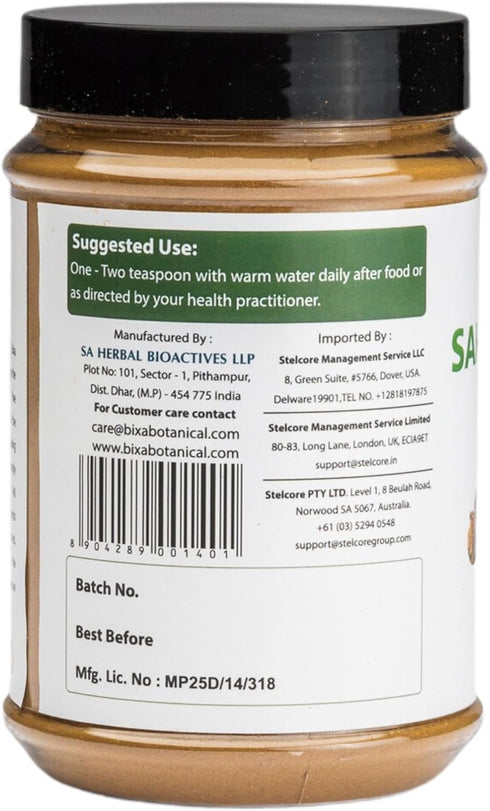 bixa BOTANICAL Sarsaparilla Root Powder | HEMIDESMUS INDICUS | Anantmool | 200 Grams / 7 OZ | Ayurvedic Herbal Supplement | Gluten Free, Non-GMO, ...
