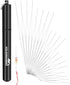 KOLEONHOME Beading Needles, 20 Pieces,Assorted Sizes, Seed Beading Needles,Large Eye Beading Needles for Beading & Jewelry Making with Aluminum St...