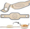 Angadona Silicone Bread Sling Oval. Non-Stick & Easy Clean Reusable Oval Silicone Baking Mat for dutch oven. With Long Handles Sourdough Bread Bak...