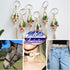 FANDAMEI Metal O Ring?50 Pcs Silver Multi Purpose Metal O Ring for Macrame, Camping, Dog Leashes, Hardware, Bags and More Craft Project - 16mm, 21...