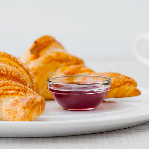 Small Pyrex Prep Mixing Bowls: 2.3x1.1Inch Mini Prep Bowls Stackable Glass Serving Bowls for Kitchen Prep - Dessert - Dips - Salad - Candy Dishes...