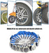 24 PCS Radial Tyre Puncture Patches Tire Repair Tool Car Motorcycle Universal Tubeless Tire Puncture Repair Mushroom Plug Patch Gum for Car,motorc...