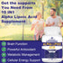 Liposomal Alpha Lipoic Acid 1600mg per Serving, ALA Supplement for Antioxidant Health,Energy and Metabolism-Gluten Free & GMO 60 Capsules...