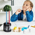 Eagle Electric Pencil Sharpener, Battery or USB Operated, Dual Holes, Dual Blades, fit for Pencils of Size 6-8mm and 9-12mm (Black)...