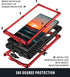 Samsung S22 Ultra Metal Case with Screen Protector Camera Protector Military Rugged Heavy Duty Shockproof Case with Stand Full Cover Tough case fo...