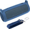 co2CREA Soft Silicone Case Replacement for JBL Flip 6 Portable Bluetooth Speaker (Blue Case)...