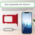 for iPhone 11 Red SIM Card Tray Holder Replacement Single SIM Version for iPhone11 Card Slot with Waterproof Rubber Ring Repair Fix Kit Card Remov...