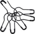 Hestya 500 Pieces Hang Tag String Black 500 Pieces Black Pins 6.6 Inch Nylon String Price Tags Plastic Fastener 0.8 Inch Metal Ground Pins Pear Sh...