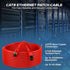 Cables Direct Online Cat8 Red 15FT SFTP Ethernet Patch Cable 40Gbps 2000Mhz Connection 26AWG Shielded Copper RJ45 Connectors for Modems, Routers, ...