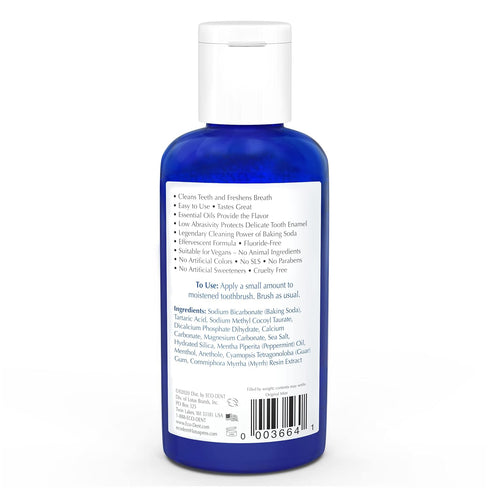 Eco-Dent DailyCare Baking Soda Toothpowder, Original Mint - SLS & Fluoride-Free Toothpaste Powder with Minerals & Essential Oils, Toothpaste Alter...