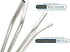 GFDesign Big Drinking Straws Reusable 12 Inches Extra Long 9mm Extra Wide SUS 304 Food-Grade 18/8 Stainless Steel - Set of 4 with 2 Cleaning Brush...
