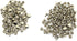 120pcs 8x8mm Silver Double Cap Rapid Rivets Round Head Decorative Rivets DIY Leather Craft Studs 5/16 inch...