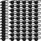 Nuanchu 18 Pcs Pirate Eye Masks for Adults Black Pirate Single Patches Adjustable Comfortable 3D Mask Party Favor (Black)...