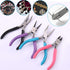 4 Pack Jewelry Pliers Jewelry Making Pliers Tools Kit with Needle Nose Pliers/Chain Nose Pliers, Round Nose Pliers, Bent Nose Pliers, Wire Cutters...