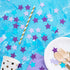Star Confetti for Table Wedding Birthday Party Decoration,1.2 inch in Diameter(turquoise blue,lavender,purple,200pc)...