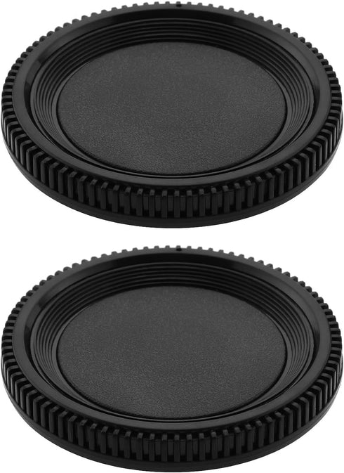 2pcs Camera Body Cap Replacement Part Compatible with Nikon F Lens Mount Camera F3 FM2 F4 D6200 D5600 Df D3 D600 D810 F5 D100 D750 D70 D700...