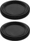 2pcs Camera Body Cap Replacement Part Compatible with Nikon F Lens Mount Camera F3 FM2 F4 D6200 D5600 Df D3 D600 D810 F5 D100 D750 D70 D700...