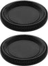 2pcs Camera Body Cap Replacement Part Compatible with Nikon F Lens Mount Camera F3 FM2 F4 D6200 D5600 Df D3 D600 D810 F5 D100 D750 D70 D700...