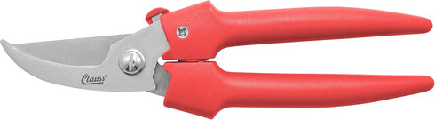 Clauss Heavy Duty By-Pass Blade Action Pruner, 7.5”, Red (20053)...