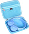 Mchoi Shockproof Carrying Case Suitable for Philips K4206 Kids Wireless On-Ear Headphones, Blue, Case Only...