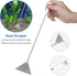 7 in 1 Aquarium Aquascaping Tools Kits,Stainless Steel Aquarium Plant Tools Tweezers Scissors Scrapers for Aquarium Tank Clean Fish Tank Aquascape...