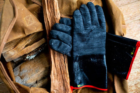 BBQ Gloves Cooking Gloves Food Contact Safe No BPA Insulated Waterpoof, Oil Proof, Heat Resistant BBQ, Smoker, Grill, and Outdoor Cooking Gloves, ...