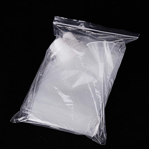 Rum runners for cruise Concealable and Reusable cruise sneak flask Liquor Pouches flask kit Sneak Alcohol Plastic flask hide drinking flask kit (8...
